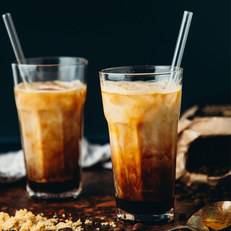 latte1 Ice cold latte for a hot weather